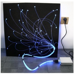 Most Popular Acoustic Panel Multi Effects Starry Stars LED Optical Fiber Light Ceiling Panel