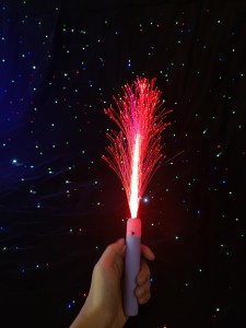 Fiber optic sticks, glow sticks, glow sticks, Christmas, glow toys