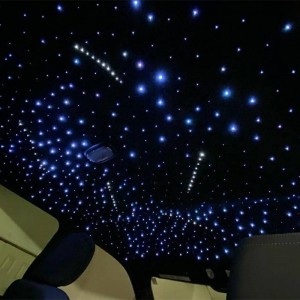 Wholesale Car Use 6W RGB LED Fiber Optic Lights Star Ceiling Light Kit for Car Interior Decoration