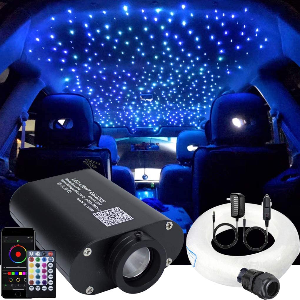 KEPUAI Fiber Optic Lights for Auto Star Light Roof Interior Car Decoration