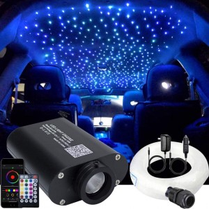 2023 KEPUAI Interior Car Ceiling Star Light Decoration LED Fiber optic Star Light Roof