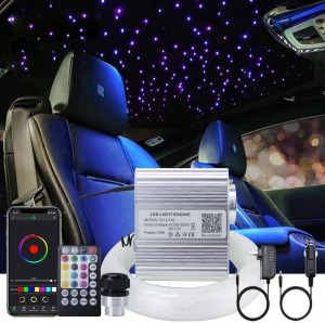 KEPUAI Interior Car Lights Decoration Fiber optic LED light Star Light Roof