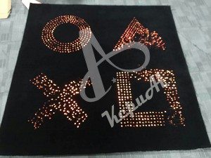 Fiber optic carpet, fiber optic blanket