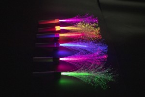 Fiber optic sticks, glow sticks, glow sticks, Christmas, glow toys