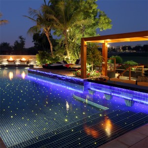 Easy Installation Waterproof IP65 LED Fiber Optic Swimming Pool Lights Underground Lights for Pool