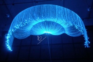 Color Changing Fibre Optic Chandelier LED Fiber Optic Light