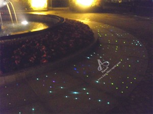 China Factory Fiber Optic Floor Lighting