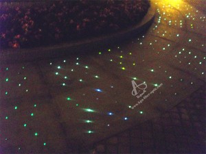 China Factory Fiber Optic Floor Lighting