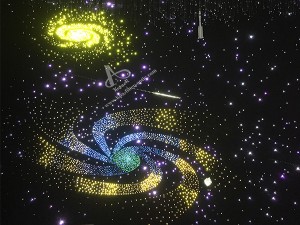 Fiber Optic Ceiling Stars DIY