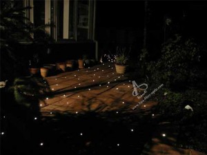 Build a star floor fiber optic floor pool light solution project outdoor