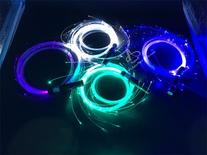 0.5mm 0.75mm nightclub dancing fiber optic whips