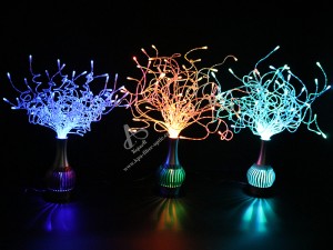 Night Light Creative Twistable Fiber Optic Flower