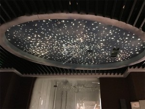 Fiber Optic Light Sky Star Ceiling Project