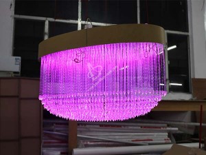 Build Fiber Optic Chandelier DIY