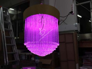 Build Fiber Optic Chandelier DIY