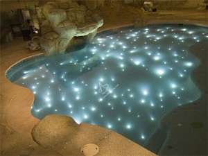 China Wholesale Outdoor Project Star Lights Fiber Optic Pool Lighting