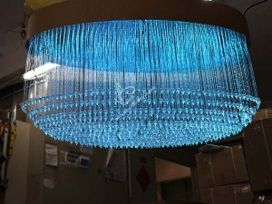 Build Fiber Optic Chandelier DIY