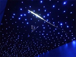 27w LED Starry Ceiling Rotating Wheel Shooting Star Light Engine, Shooting Star Projector