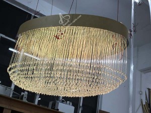 Build Fiber Optic Chandelier DIY