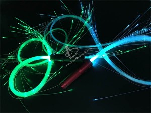 Space whip Led fiber optic whip dancing use