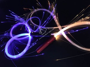 Space whip Led fiber optic whip dancing use