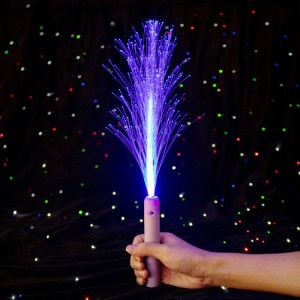 High Quality Bright Fiber Optic Wands LED Glow Sticks for Light Up Your Party Wedding Christmas