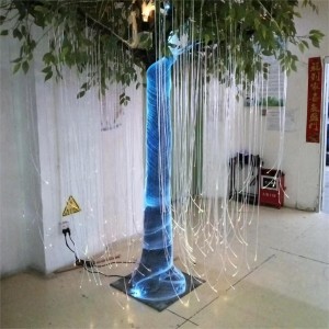 KEPUAI Fiber Optic LED Luminous Mesh for Tree Lighting Decor