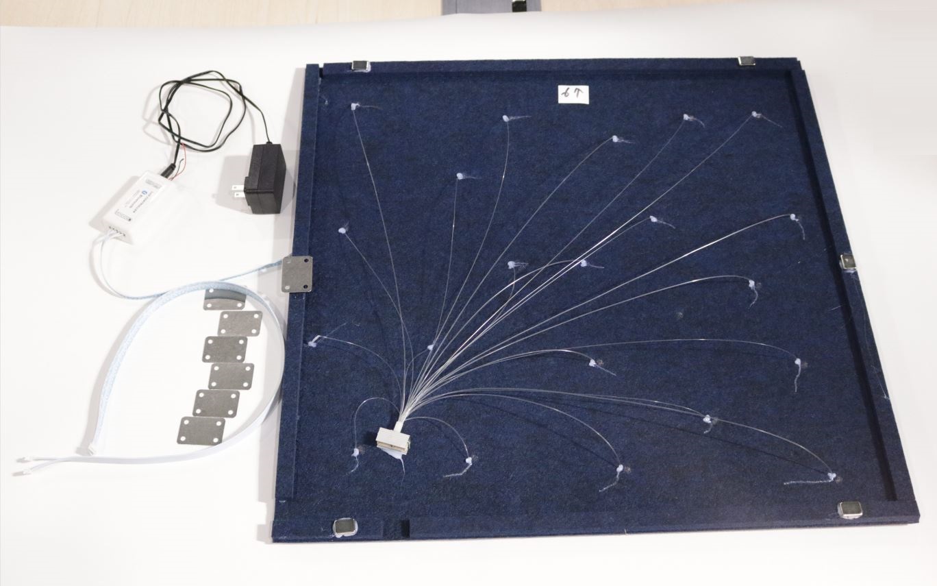 New Fiber Optic Ceiling Panel Acoustic with Magnet for Fast and Easy Installation