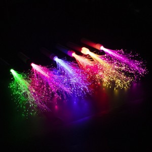 High Quality Bright Fiber Optic Wands LED Glow Sticks for Light Up Your Party Wedding Christmas