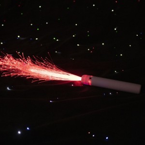 High Quality Bright Fiber Optic Wands LED Glow Sticks for Light Up Your Party Wedding Christmas