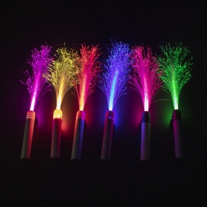 High Quality Bright Fiber Optic Wands LED Glow Sticks for Light Up Your Party Wedding Christmas